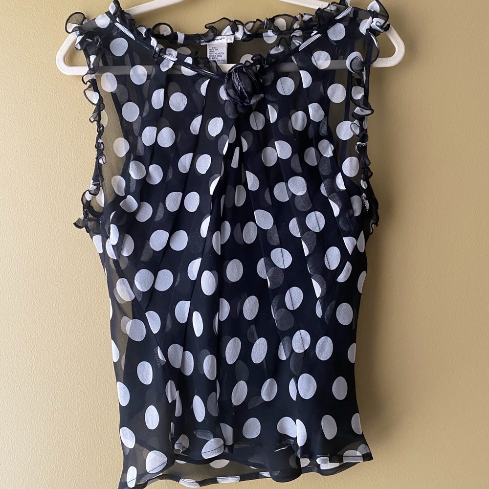 Nice dressy silk sleeveless top